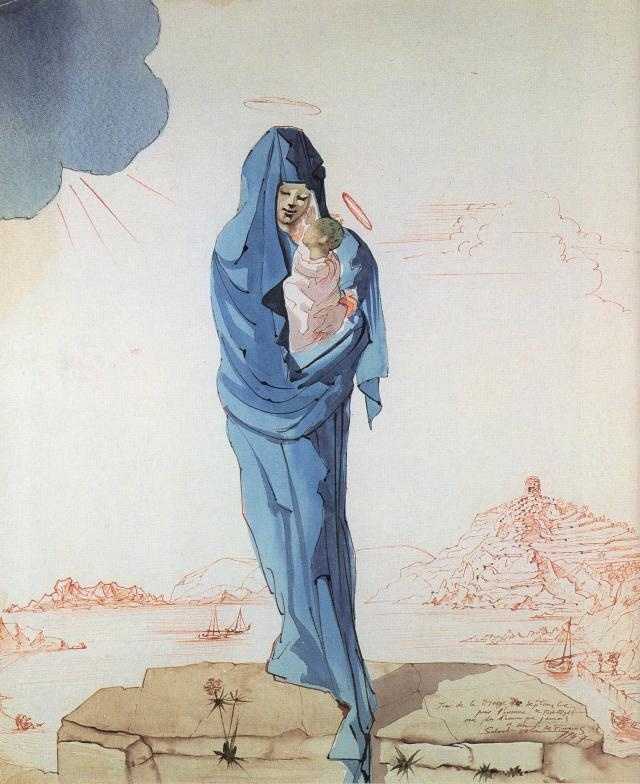 640x784 Best Catholic Imaging Madonna Dali Virgin Images On Designspiration