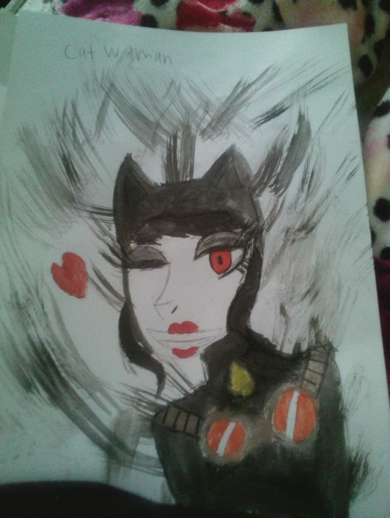 771x1024 Crappy Catwoman Watercolor Painting Dc Entertainment Amino