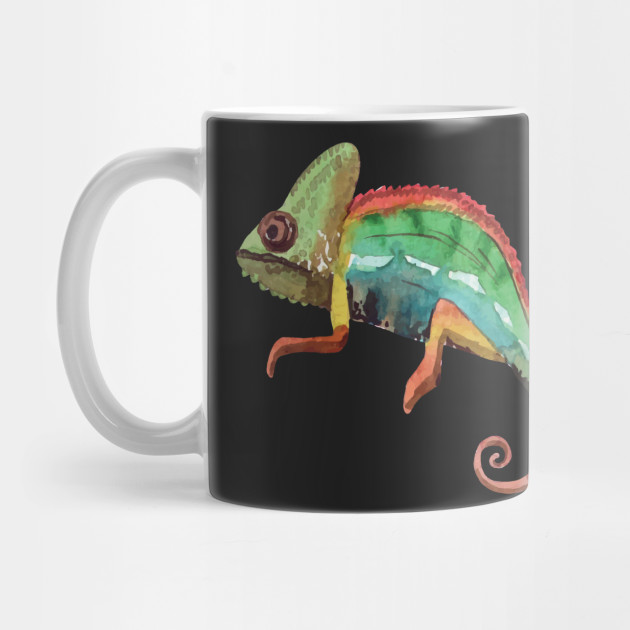 630x630 Chameleon Watercolor