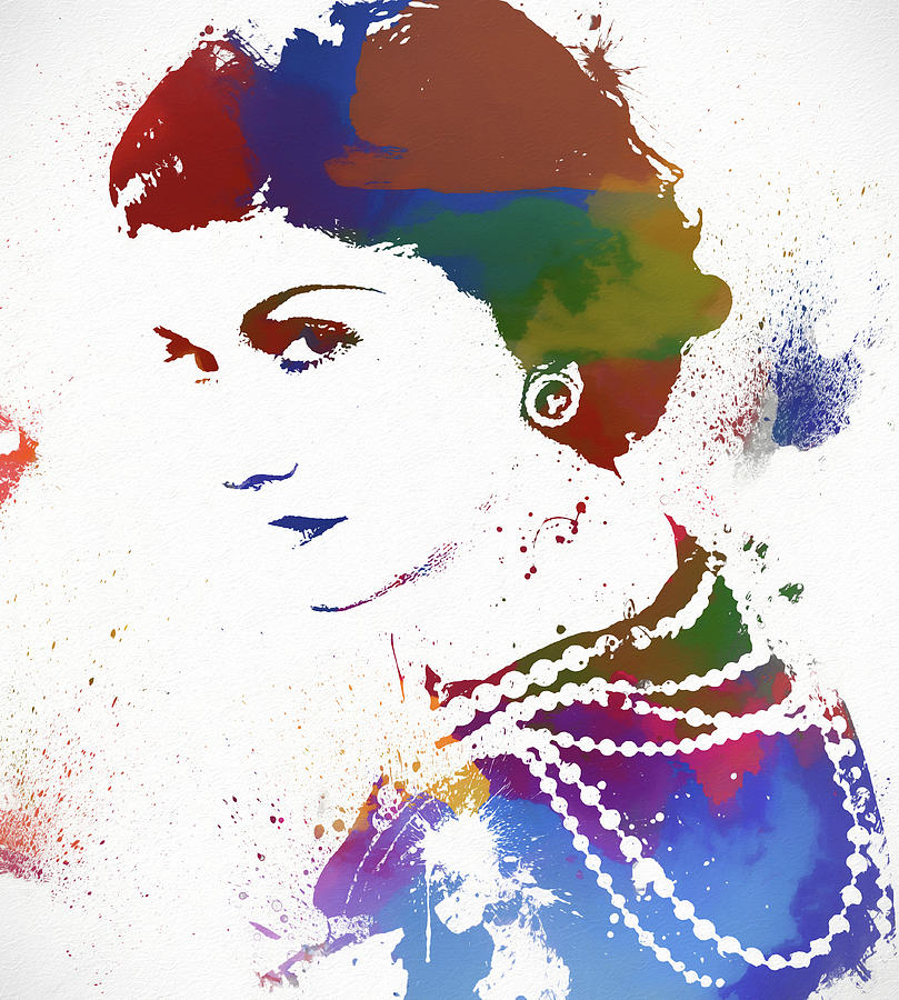 809x900 Coco Chanel Watercolor Painting By Dan Sproul