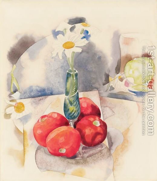 519x600 Daisies And Tomatoes Charles Demuth Reproduction 1st Art Gallery