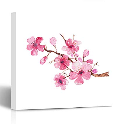 425x425 Emvency Painting Canvas Print Wooden Frame White