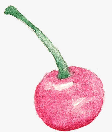 381x449 Watercolor Cherry, Watercolor Clipart, Watercolor, Cherry Png