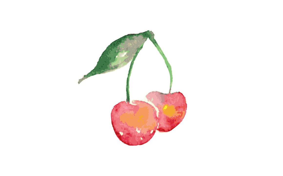 1160x722 Cherry Watercolor By Zerrineart