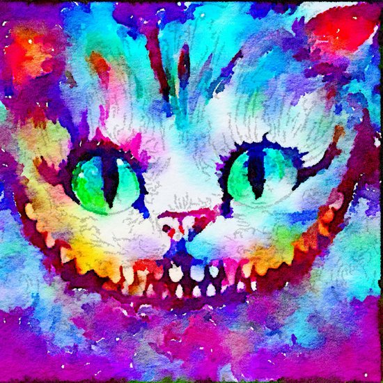 550x550 Cheshire Cat Duvet Cover By Melanieellatassone Society6