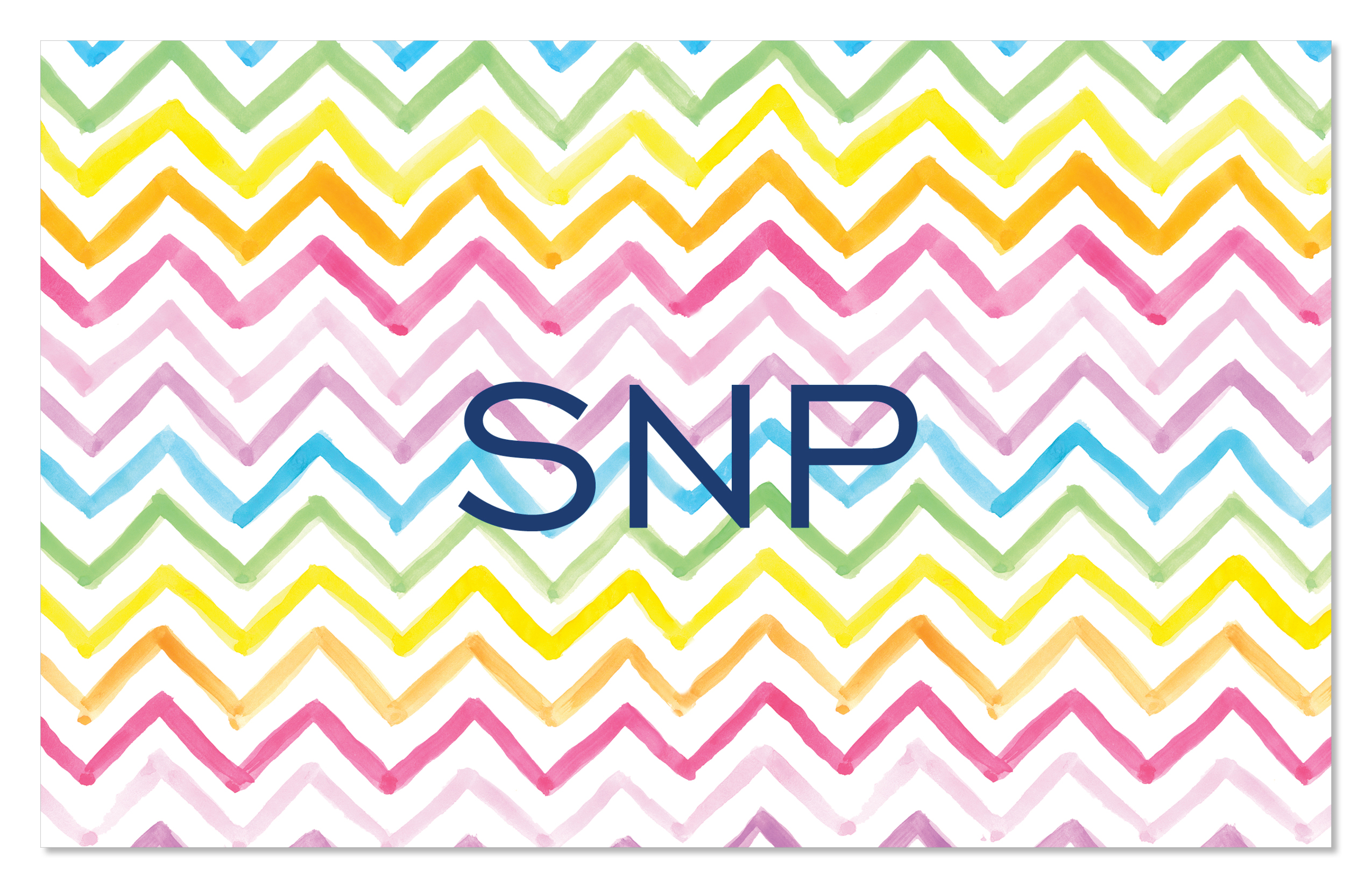 2550x1650 Chevron Watercolor Paper Placemats Idesign + Co