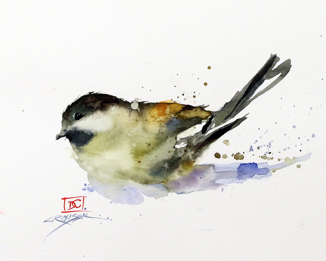 1280x1024 Chickadee