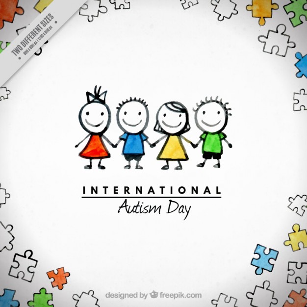 626x626 Watercolor Children Together Background Vector Free Download