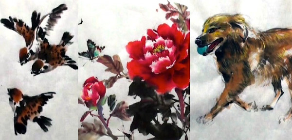 600x289 Chinese Watercolor Painting Techniques Spontaneous Style