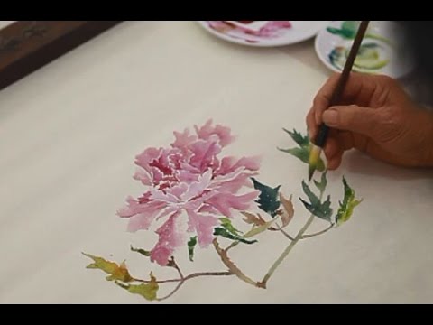 480x360 How To Painting Flowers In Chinese Watercolor