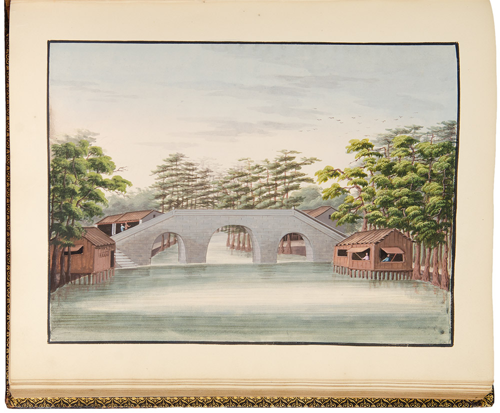 1000x826 Album Of Exceptional Watercolours Of Members Of The Chinese Court