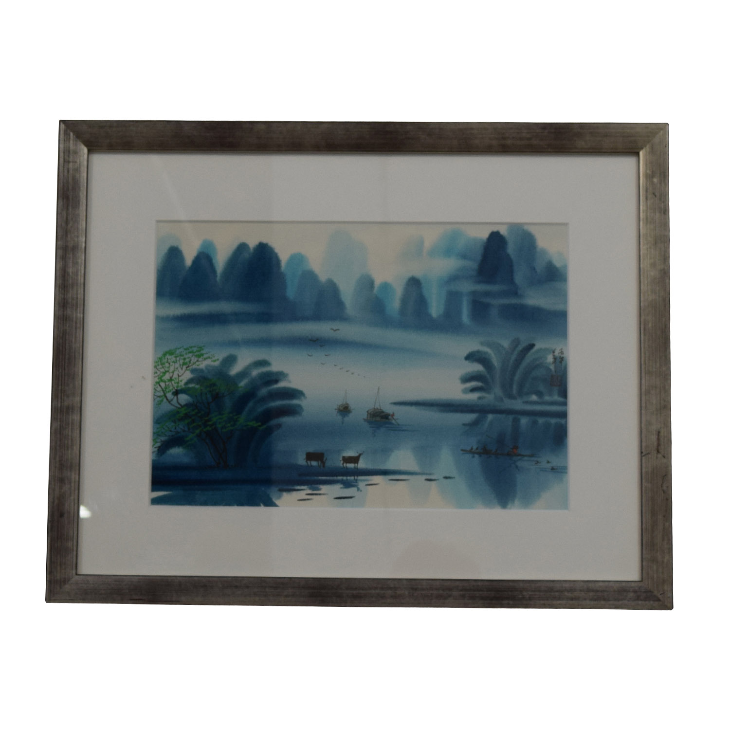 Chinese Watercolor Landscape Paintings