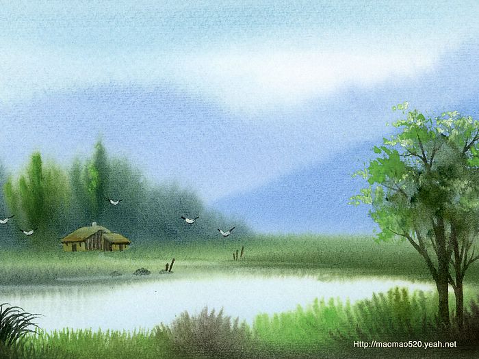 700x525 Peaceful Rural Scene