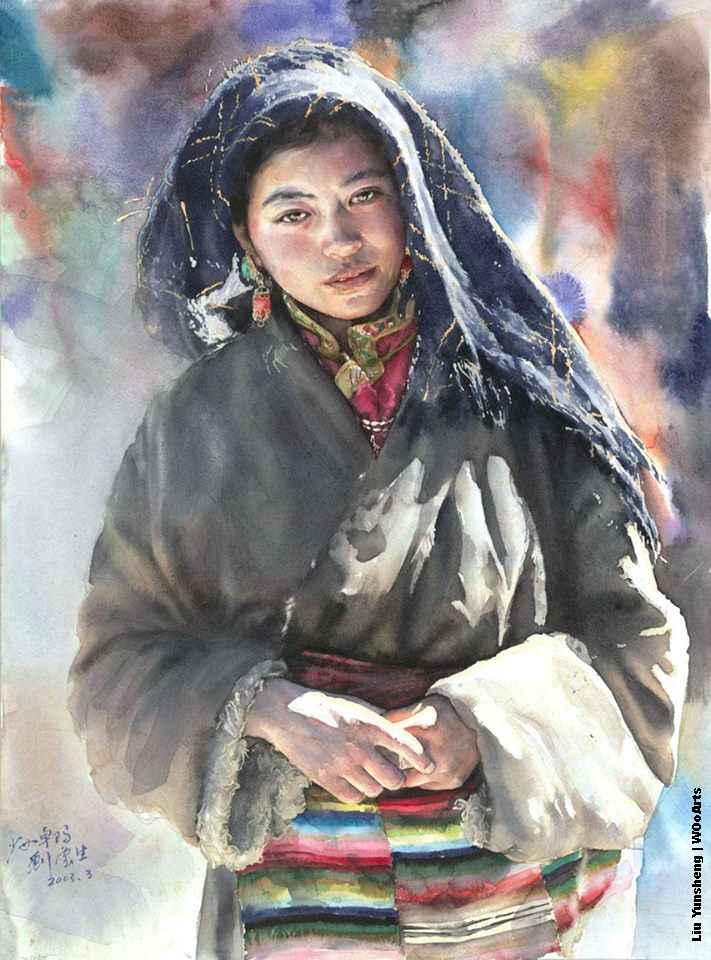 711x960 25 Stunning Watercolor Paintings By Chinese Artist Liu Yunsheng