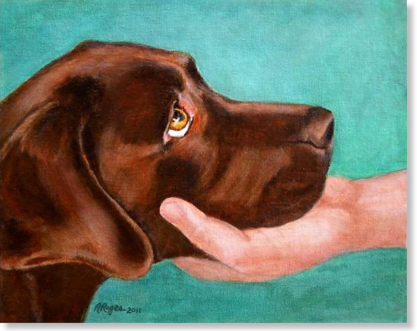 600x476 Labrador Retriever Gifts Chocolate Lab Art Prints, Posters, Paintings