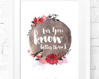 340x270 Christian Poster. Wall Art Decor. Printable Art. God Lives