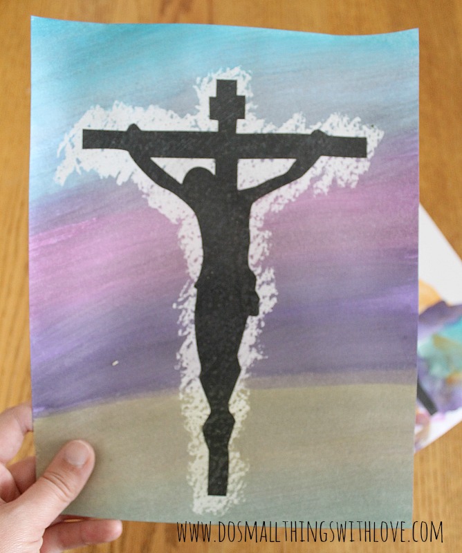 668x800 Easy Holy Week Watercolor Art Do Small Things With Great Love