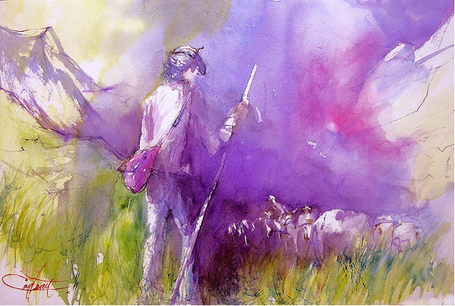 640x431 Former Marine Paints Travels In Light Expressive Colors Wave Avenue