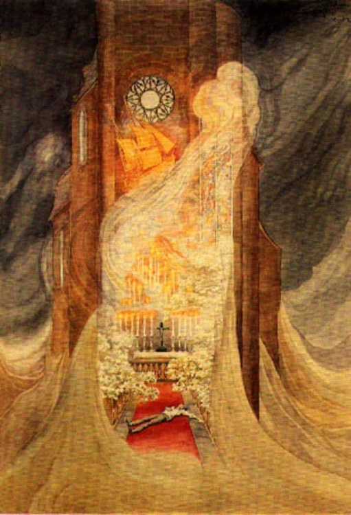 511x750 Oskar Klever Watercolor Paintings