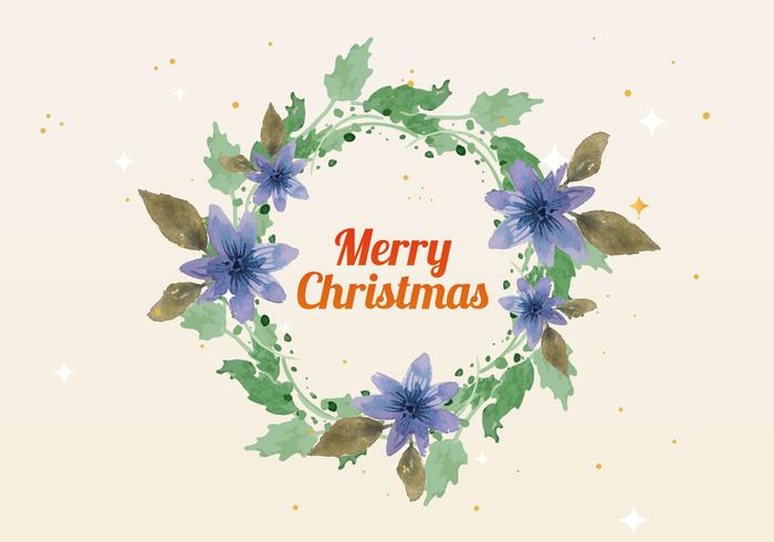 700x490 Christmas Wreath Free Vector Art