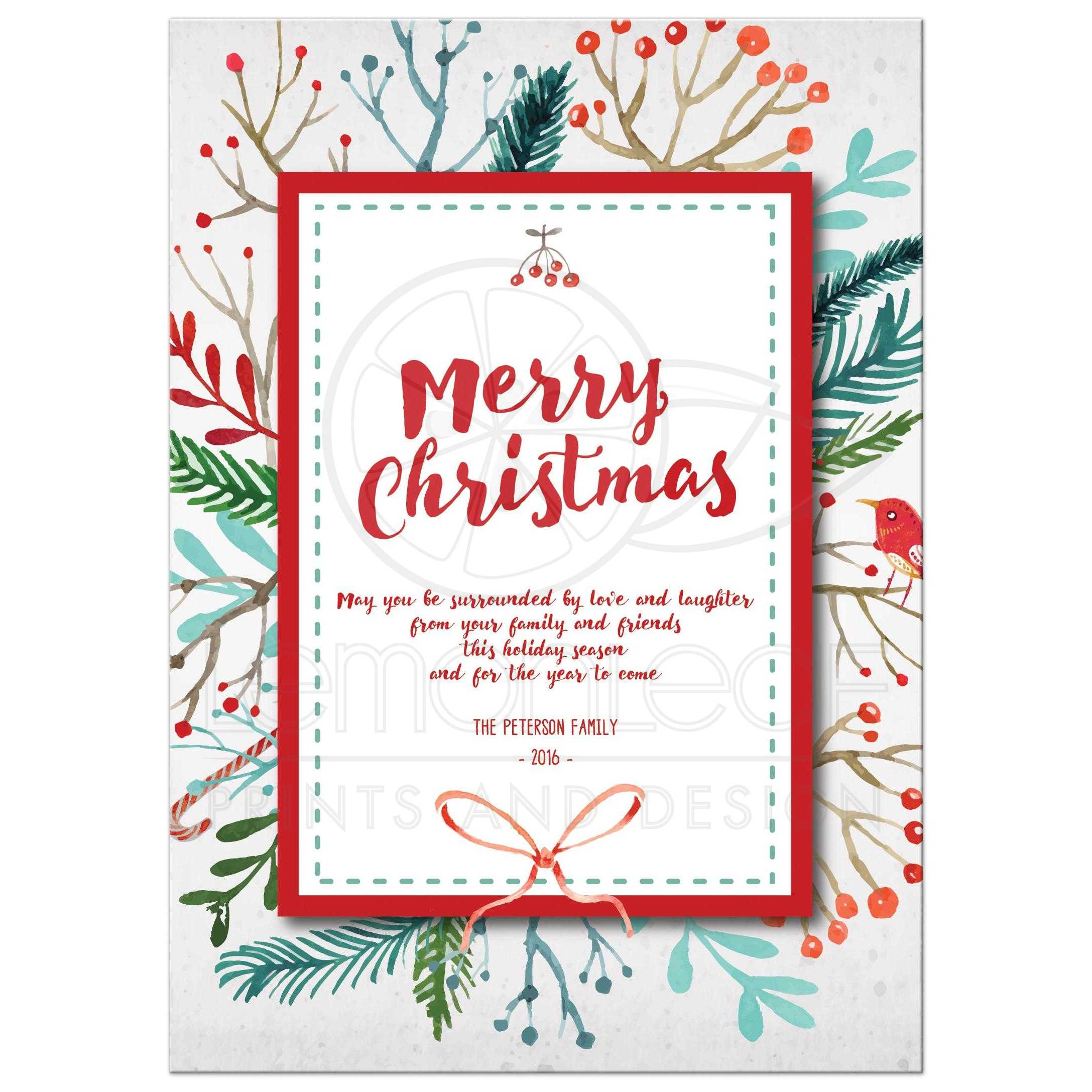 2175x2175 Merry Christmas Card