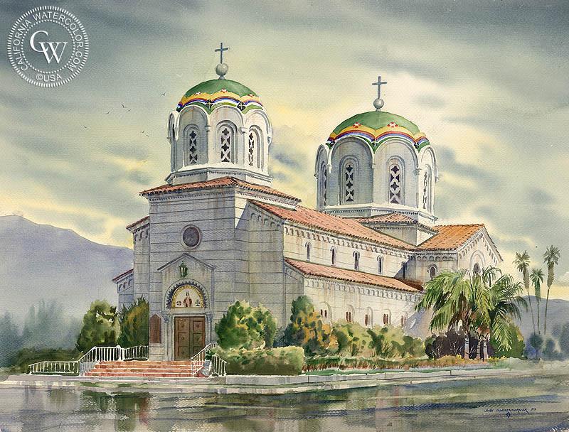 800x608 St. Stephen Serbian Orthodox Church, Fine Art By John Bohnenberger