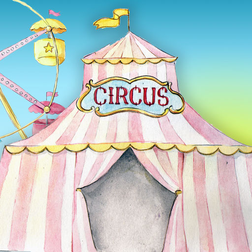 Circus Watercolor at GetDrawings | Free download