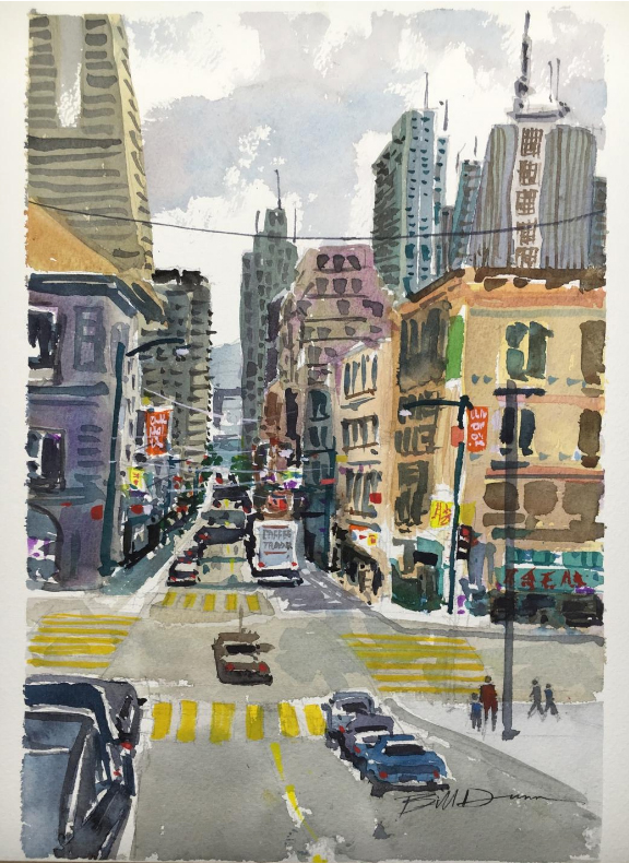 576x790 City Landscape Painting A 15 Step Tutorial Filled With City