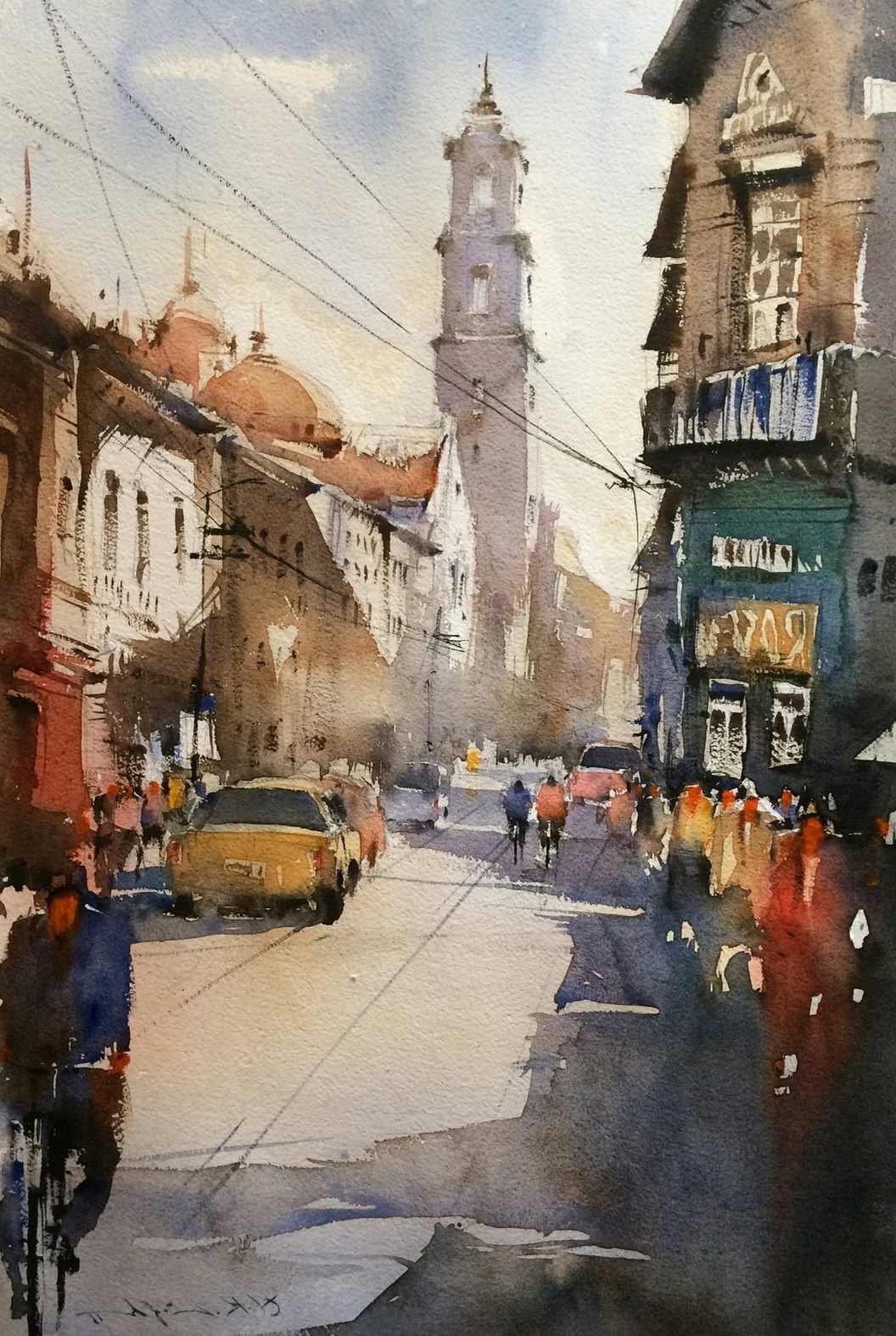 1056x1574 Indian Watercolor Painting Gallery Watercolor