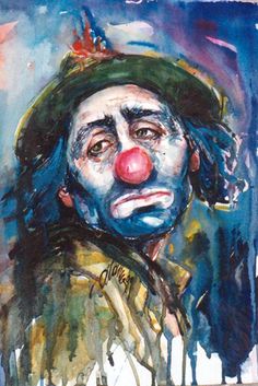 236x353 81 Best Watercolors Hobo Clown Images Clowns