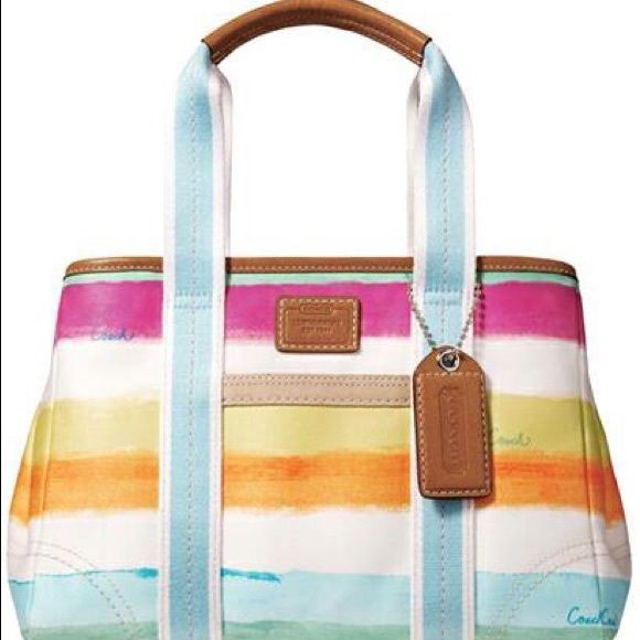 580x580 Coach Watercolor Purse Coach Bags, Purse And Conditioning