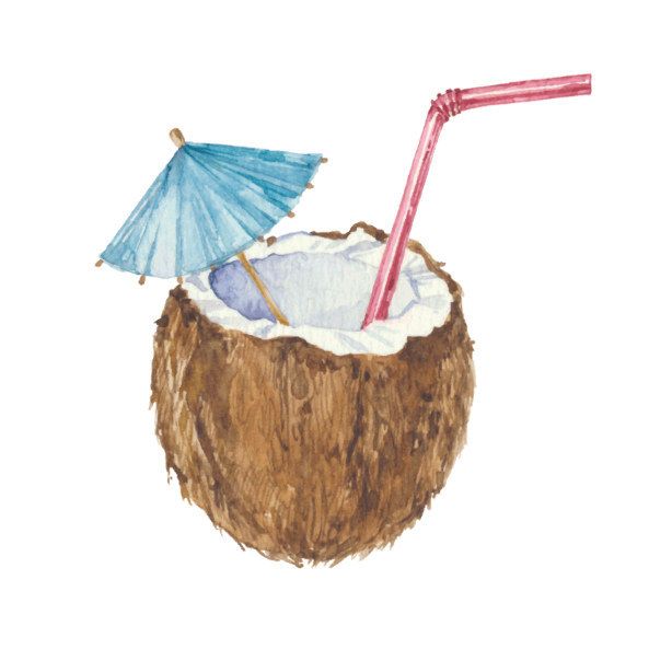 593x593 What Coconut Water Really Tastes Like Recipes = Drinks And