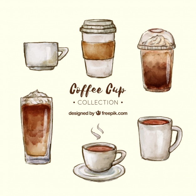 626x626 Watercolor Coffee Vectors, Photos And Psd Files Free Download