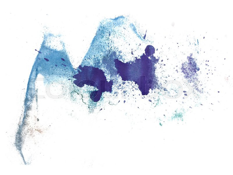 800x602 Abstract Drawing Stroke Ink Blue Watercolor Brush Water Color