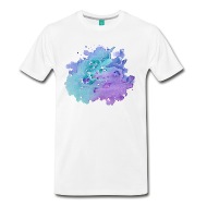 190x190 Watercolor Color Splash Pattern Minimalistic Art By Hooyadesign