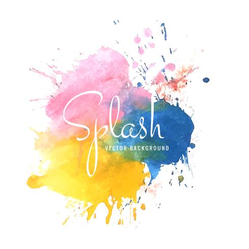 490x490 Beautiful Colorful Watercolor Splash Design