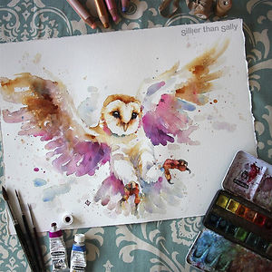 300x300 Colorful Watercolor Paintings Bored Panda