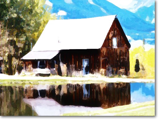 520x395 Convert Photo Into Realistic Watercolor Painting