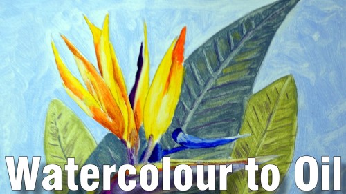 500x281 How To Convert From Watercolor To Oils