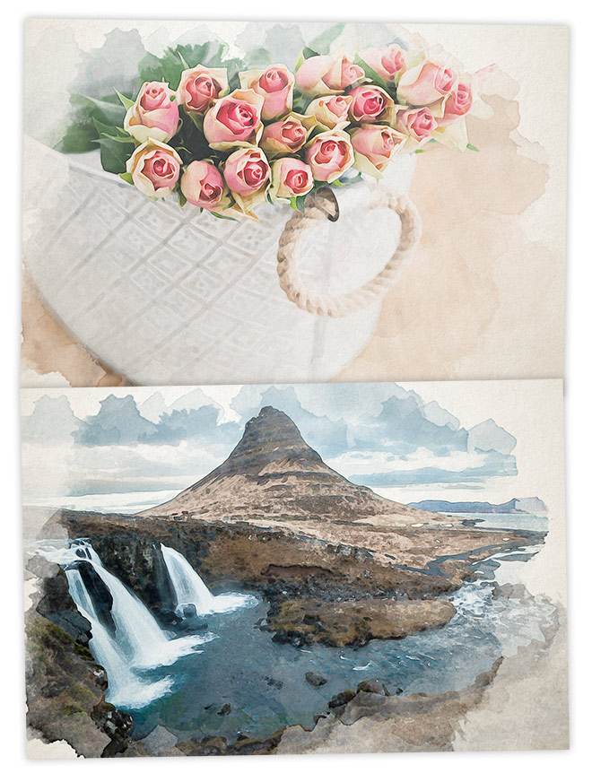 660x872 How To Create A Watercolor Painting Effect In Photoshop