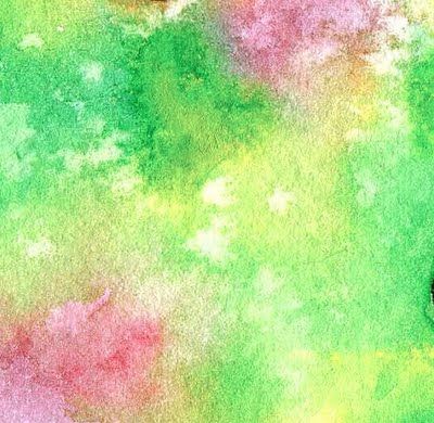 400x390 Watercolor Painting Sprinkled With Salt To Create This Cool Effect