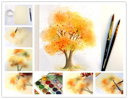 512x396 Water Color Painting Ideas