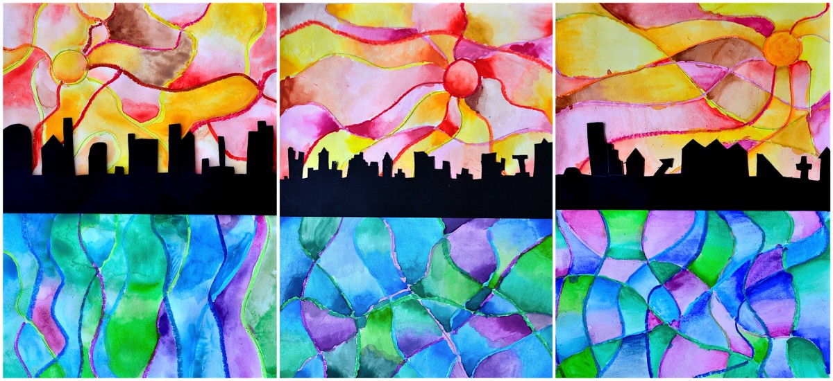 1200x550 Warm Amp Cool Watercolor Cities On The Sea