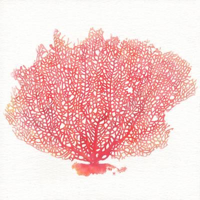 400x400 Watercolor Coral Ii Art Print By Jario Rodriguez