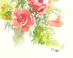 236x189 Watercolor Flowers And Ferns By Elise Engh Grow Creative