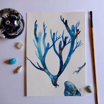 354x354 Shop Watercolor Sea Life Paintings On Wanelo