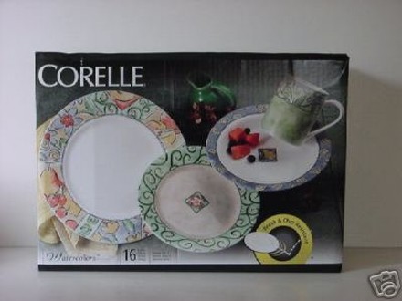 440x330 51 Corelle Watercolors Dinnerware, Corelle Callaway 16 Piece