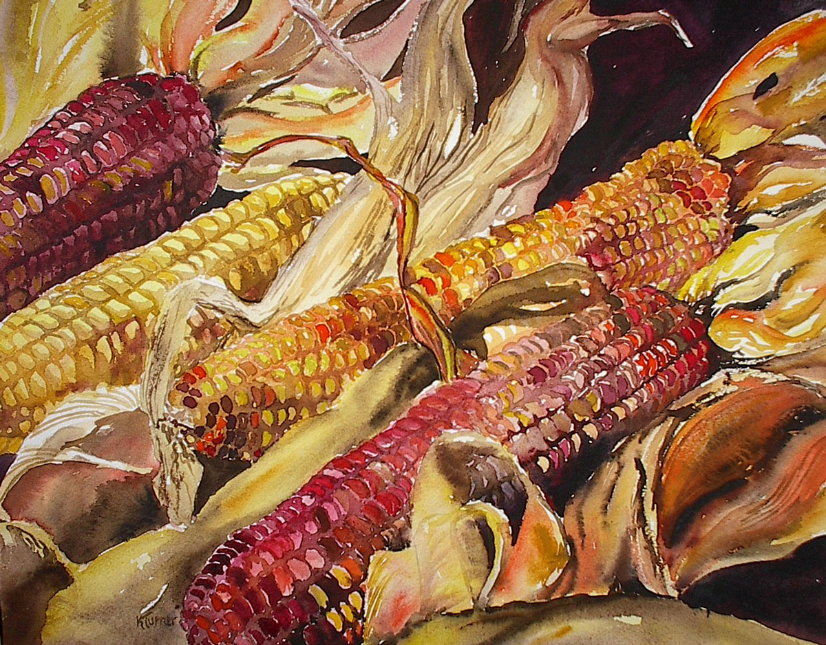 1200x938 Vibrant Indian Corn Painting Katieturnerartblog