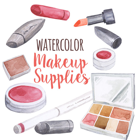 570x570 Makeup Clipart Watercolor