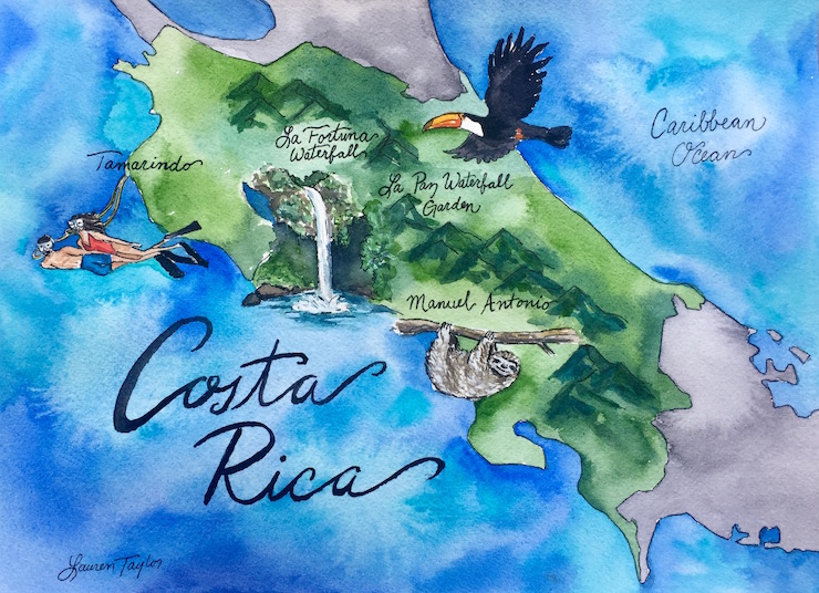 740x536 Custom Paintings From Christmas Lauren Taylor Creates